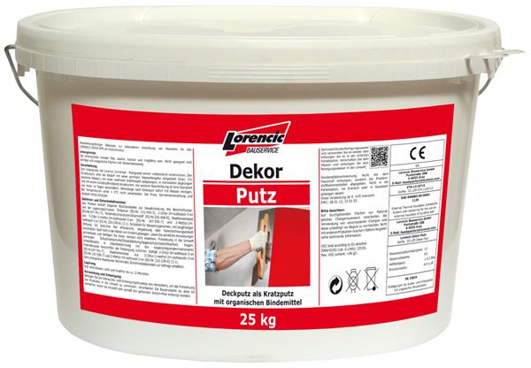 Dekor-zaključni omet-praskan 2,0mm, barvni,poraba 2,9kg/m², 25kg/vedro, 32veder/pal, Z2509225LO