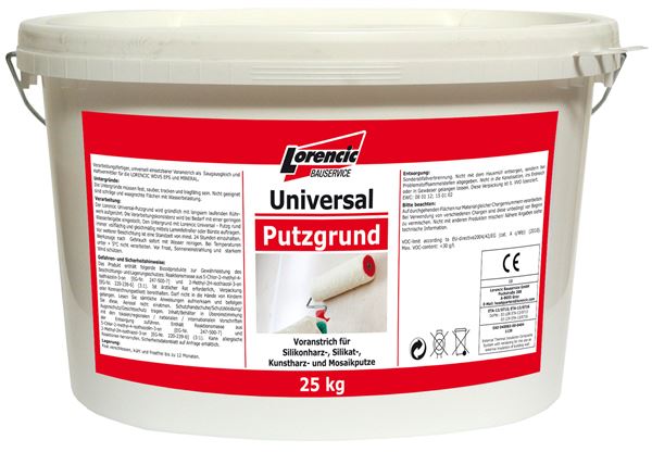 Univerzalna podlaga za omet 25kg/vedro 32veder/pal, Z25410LO