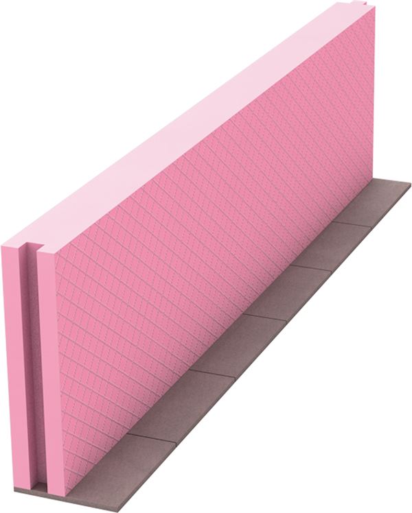 Čelni opaž XPS 60 FZ tip25 višina 248mm/dolžina 2m P90 palic/paleta, Z30064