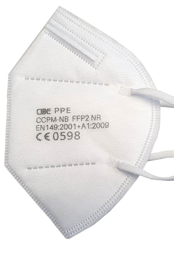 Feinstaubmaske CE FFP2 10Stk/Kart bzw. /Polybeutel, Z310054-1