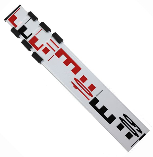 Teleskopska lata - tenimeter 1,24 - 5,00m, 5 - segmentov, z libelo, Z390005