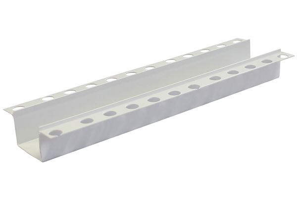 Utorni profil PVC za izolacijske fasade, 32x23mm, 2,50m/palica, P20, Z4940304