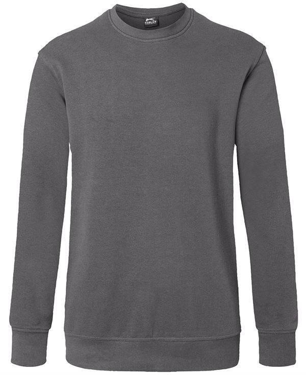 Sweatshirt KÜBLER SHIRTS anthrazit 320 g/m², UV-Schutz UPF 50+, Gr. M, Z523497M
