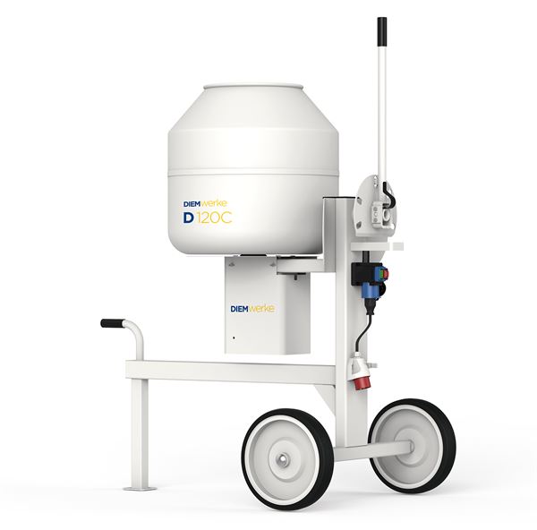 Mešalec betona D 120 C "Allround" 230/400V/0,75kW vsebina 180 l 27 O/min., 151kg, Z52584