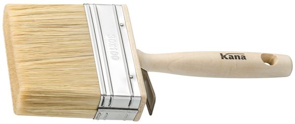 Pleskarska krtača Kana Profi 100x30mm mešane ščetine, trdi les P6, Z535310-411