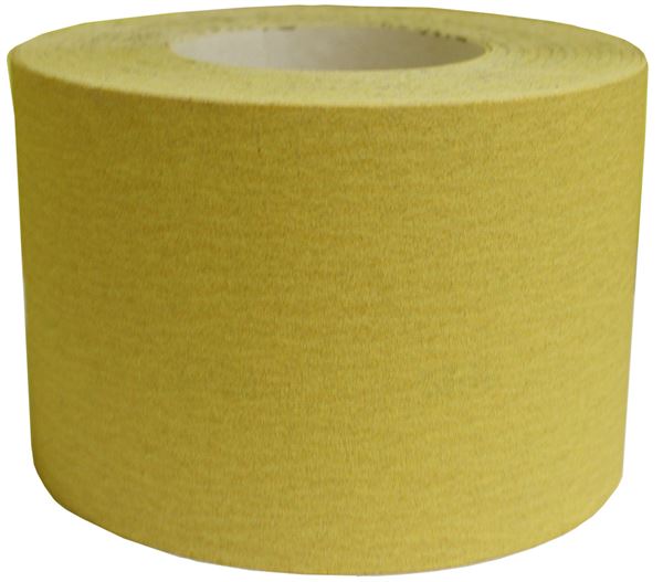 Schleifpapier gelb Körnung 150 115mm 50lfm/Rolle, Z542C7150LO