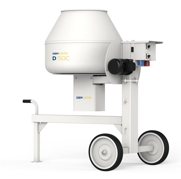Mešalec betona DIEM D150C "Universal" 230/400V/0,9kW 260l 27 O/min, Z55371