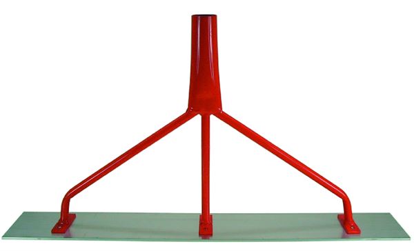Betonverteiler Alu 80cm, glatt, ohne Stiel, Z90112
