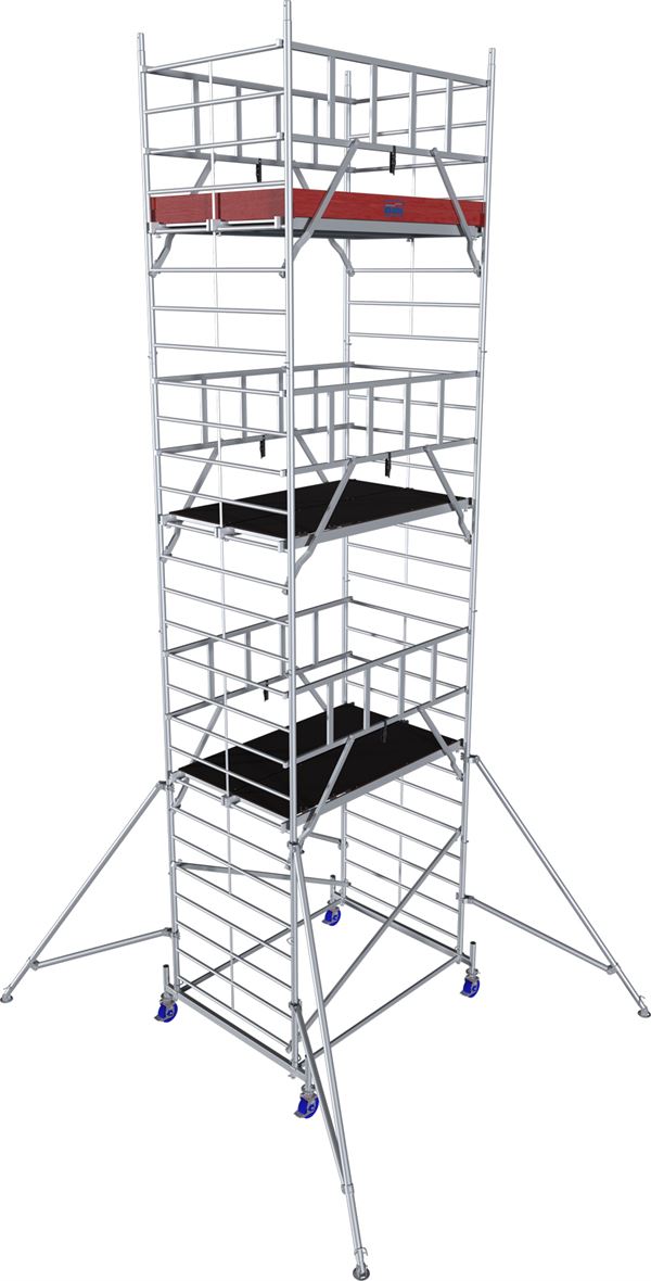 Alu-premični oder KRAUSE® MONTO® PROTEC® XXL dim. 2,00x1,20m, delovna višina 8,30m, Z945150