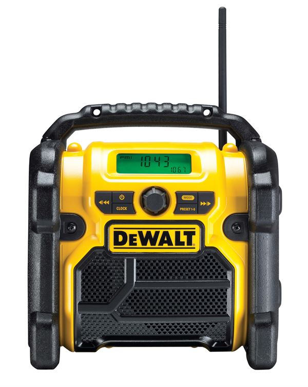 Akumulatorski in omrežni radio DEWALT® DCR019 10,8-18,0 Volt XR Li-Ion BREZ akum. baterije, ZDCR019-QW