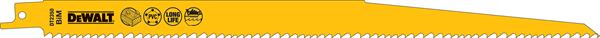 List za sabljasto žago DEWALT® 305x 3,6-5,1mm (les, trda plastika) 5 kos/pak, ZDT2350-QZ