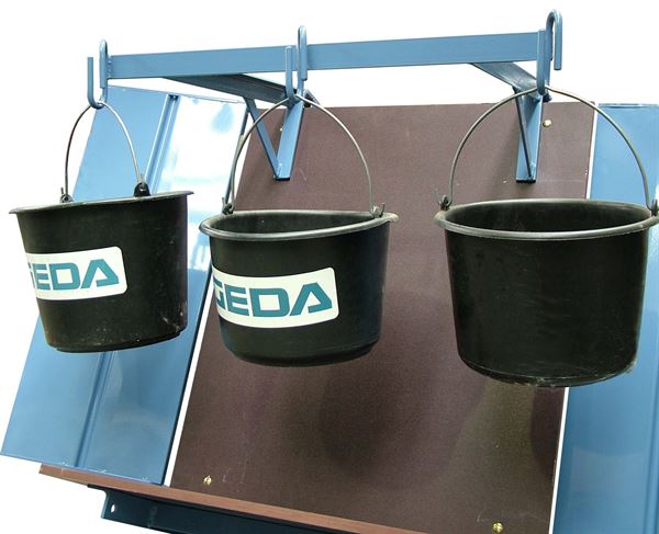 Obešalnik za vedra GEDA natični na univerzalni keson, ZG2817