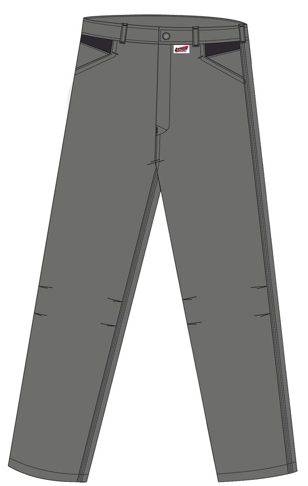 Bundhose LO-ACTIVE anthrazit/schwarz 245 g/m² Gr. 54 VPE5, ZLO-ACTAS-BH54