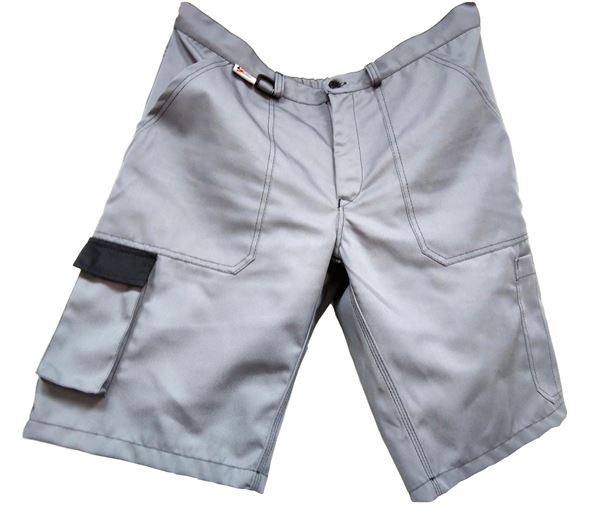 Kratke hlače LO-PROTEC sivo/črne 245 g/m² vel. 56 P5, ZLO-PROTGBAS56