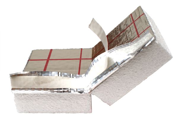 Izolacija v roli 650 Alu-PET 30-2mm 1mx10m 6,5kN/m² WLG 040 Premium, ZRDP3330A65N