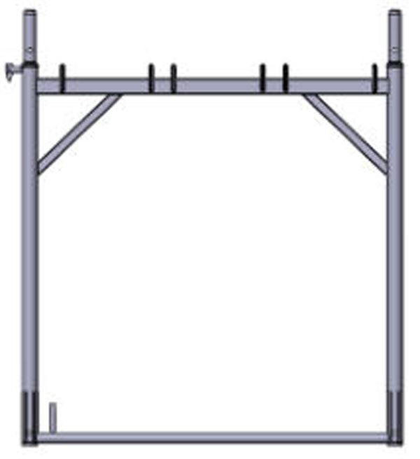 Rahmen 1,0x1,10m, aus Stahl, verzinkt, ZSIGP0212
